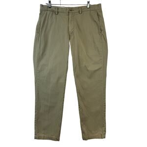 Polo Ralph Lauren Tan Classic Fit Straight Leg Chino Dress Pants Size 35x32
